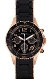 Buy Shop Marc Jacobs Rock Chronograph Black Dial Black Silicone Strap Watch for Women - MBM2553 USA Online
