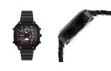 Buy Shop Fossil Retro Analog-Digital Black Dial Black Steel Strap Watch for Men - FS5891 USA Online
