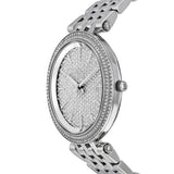 Buy Shop Michael Kors Darci Silver Dial Silver Steel Strap Watch for Women - MK3437 USA Online