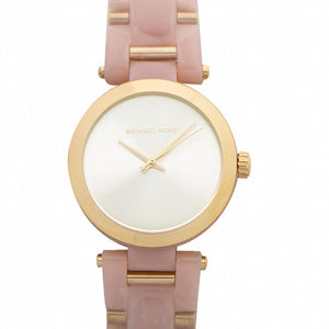 Buy Shop Michael Kors Delray Rose Gold Dial Pink Steel Strap Watch for Women - MK4316 USA Online