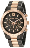 Buy Shop Michael Kors Runway Chronograph Grey Dial Two Tone Steel Strap Unisex Watch - MK8189 USA Online