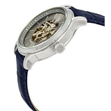 Buy Shop Maserati Epoca Automatic Skeleton Dial Black Leather Strap Watch For Men - R8821118002 USA Online