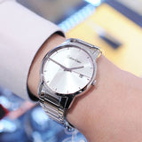 Buy Shop Calvin Klein City Chronograph Silver Dial Silver Steel Strap Watch for Men - K2G2G14X USA Online