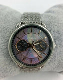 Buy Shop Fossil Tailor Mother of Pearl Black Dial Silver Steel Strap Watch for Women - ES3911 USA Online
