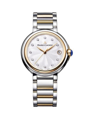 Buy Shop Maurice Lacroix Fiaba Mother of Pearl Dial Two Tone Steel Strap Watch for Women - FA1007-PVP13-170-1 USA Online