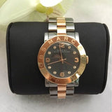 Buy Shop Marc Jacobs Amy Grey Dial Two Tone Steel Strap Watch for Women - MBM3195 USA Online
