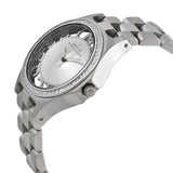Buy Shop Marc Jacobs Henry Transparent Silver Dial Silver Steel Strap Watch for Women - MBM3337 USA Online