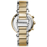 Buy Shop Michael Kors Parker Chronograph Silver Dial Two Tone Steel Strap Watch For Women - MK5687 USA Online