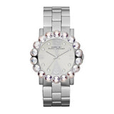 Buy Shop Marc Jacobs Amy Silver Dial Silver Steel Strap Watch for Women - MBM3222 USA Online