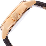 Buy Shop Tissot Carson Lady Steel Quartz Brown Leather Strap Watch For Women - T085.210.36.011.00 USA Online