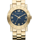 Buy Shop Marc Jacobs Amy Green Dial Gold Steel Strap Watch for Women - MBM8619 USA Online