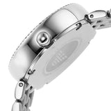 Emporio Armani Rosa Quartz Mother of Pearl Dial Silver Steel Strap Watch For Women - AR11461