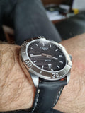 Buy Shop Tissot PR 100 Sport Quartz Black Dial Black Leather Strap Watch For Men - T101.610.16.051.00 USA Online