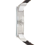Buy Shop Diesel Mini Daddy LIght Blue Dial Brown Leather Strap Watch For Men - DZ7321 USA Online