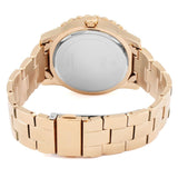 Buy Shop Guess Sassy Quartz White Dial Rose Gold Steel Strap Watch For Women - W0705L3 USA Online