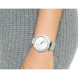 Buy Shop Michael Kors Darci Silver Dial Silver Mesh Bracelet Watch for Women - MK3367 USA Online