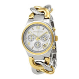 Buy Shop Michael Kors Runway White Dial Two Tone Steel Strap Watch for Women - MK3199 USA Online