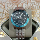 Buy Shop Fossil FB-01 Chronograph Black Dial Silver Steel Strap Watch for Men - FS5827 USA Online