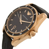 Buy Shop Emporio Armani Sport Quartz Black Dial Black Rubber Strap Watch For Men - AR11101 USA Online