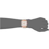 Buy Shop Michael Kors Lake Quartz White Dial Rose Gold Steel Strap Watch For Women - MK3645 USA Online