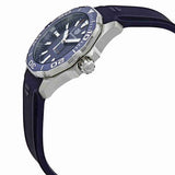 Buy Shop Tag Heuer Aquaracer Blue Dial Blue Rubber Strap Watch for Men - WAY111C.FT6155 USA Online