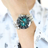 Buy Shop Tissot Seastar 1000 Powermatic 80 Green Dial Silver Steel Strap Watch For Men - T120.407.11.091.01 USA Online