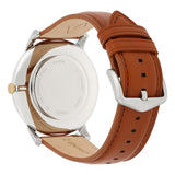 Buy Shop Fossil The Minimalist 3H Blue Dial Brown Leather Strap Watch for Men - FS5499 USA Online