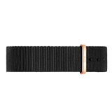 Buy Shop Daniel Wellington Classic Cornwall White Dial Black Nylon Strap Watch For Men - DW00100257 USA Online