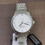 Buy Shop Tissot Le Locle Automatic Cosc White Dial Silver Steel Strap Watch For Men - T006.408.11.037.00 USA Online