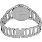 Buy Shop Calvin Klein Stately Silver Dial Silver Steel Strap Watch for Women - K3G2312W USA Online