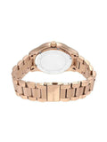 Buy Shop Michael Kors Layton Rose Gold Dial Rose Gold Steel Strap Watch for Women - MK6395 USA Online