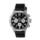 Buy Shop Tommy Hilfiger Sport Chronograph Black Dial Black Leather Strap Watch for Men - 1791050 USA Online