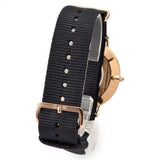 Buy Shop Daniel Wellington Classic Cornwall Black Dial Black Nylon Strap Watch For Women - DW00100148 USA Online