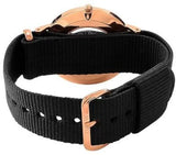 Buy Shop Daniel Wellington Classic Cornwall White Dial Black Nylon Strap Watch For Men - DW00100257 USA Online