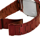 Buy Shop Fossil Retro Analog-Digital Black Dial Red Steel Strap Watch for Men - FS5897 USA Online