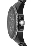 Buy Shop Fossil FB-01 Three-Hand Black Dial Black Ceramic Strap Watch for Women - CE1108 USA Online