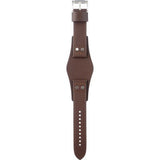 Buy Shop Fossil Coachman Chronograph White Dial Brown Leather Strap Watch for Men - CH2890 USA Online