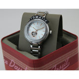 Buy Shop Fossil Architect Automatic Silver Dial Silver Steel Strap Watch for Women - ME3057 USA Online