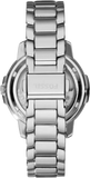 Buy Shop Fossil Architect Automatic Silver Dial Silver Steel Strap Watch for Women - ME3057 USA Online
