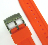 Buy Shop Fossil Bannon Chronograph Grey Dial Orange Silicone Strap Watch for Men - BQ2500 USA Online