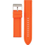 Buy Shop Fossil Bannon Chronograph Grey Dial Orange Silicone Strap Watch for Men - BQ2500 USA Online