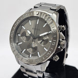 Buy Shop Fossil Bannon Multifunction Chronograph Grey Dial Grey Steel Strap Watch for Men - BQ2491 USA Online
