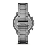 Buy Shop Fossil Bannon Multifunction Chronograph Grey Dial Grey Steel Strap Watch for Men - BQ2491 USA Online