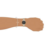 Buy Shop Fossil Blue Dive Three Hand Black Dial Two Tone Steel Strap Watch For Women - ES5349 USA Online