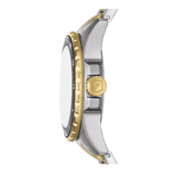 Buy Shop Fossil Blue Dive Three Hand Black Dial Two Tone Steel Strap Watch For Women - ES5349 USA Online