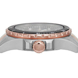 Buy Shop Fossil Blue Dive Three Hand Gray Dial Two Tone Steel Strap Watch For Women - ES5348 USA Online