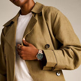 Buy Shop Fossil Blue Dive Three Hand Green Dial Rose Gold Steel Strap Watch For Women - ES5371 USA Online