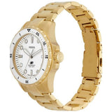 Buy Shop Fossil Blue Dive Three Hand White Dial Gold Steel Strap Watch For Women - ES5350 USA Online