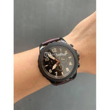 Buy Shop Fossil Bowman Chronograph Brown Dial Brown Leather Strap Watch for Men - FS5601 USA Online