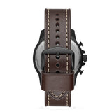 Buy Shop Fossil Bowman Chronograph Brown Dial Brown Leather Strap Watch for Men - FS5601 USA Online